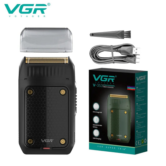 VGR V-353 Professional Electric Shaver for Men – Rechargeable Beard & Hair Trimmer