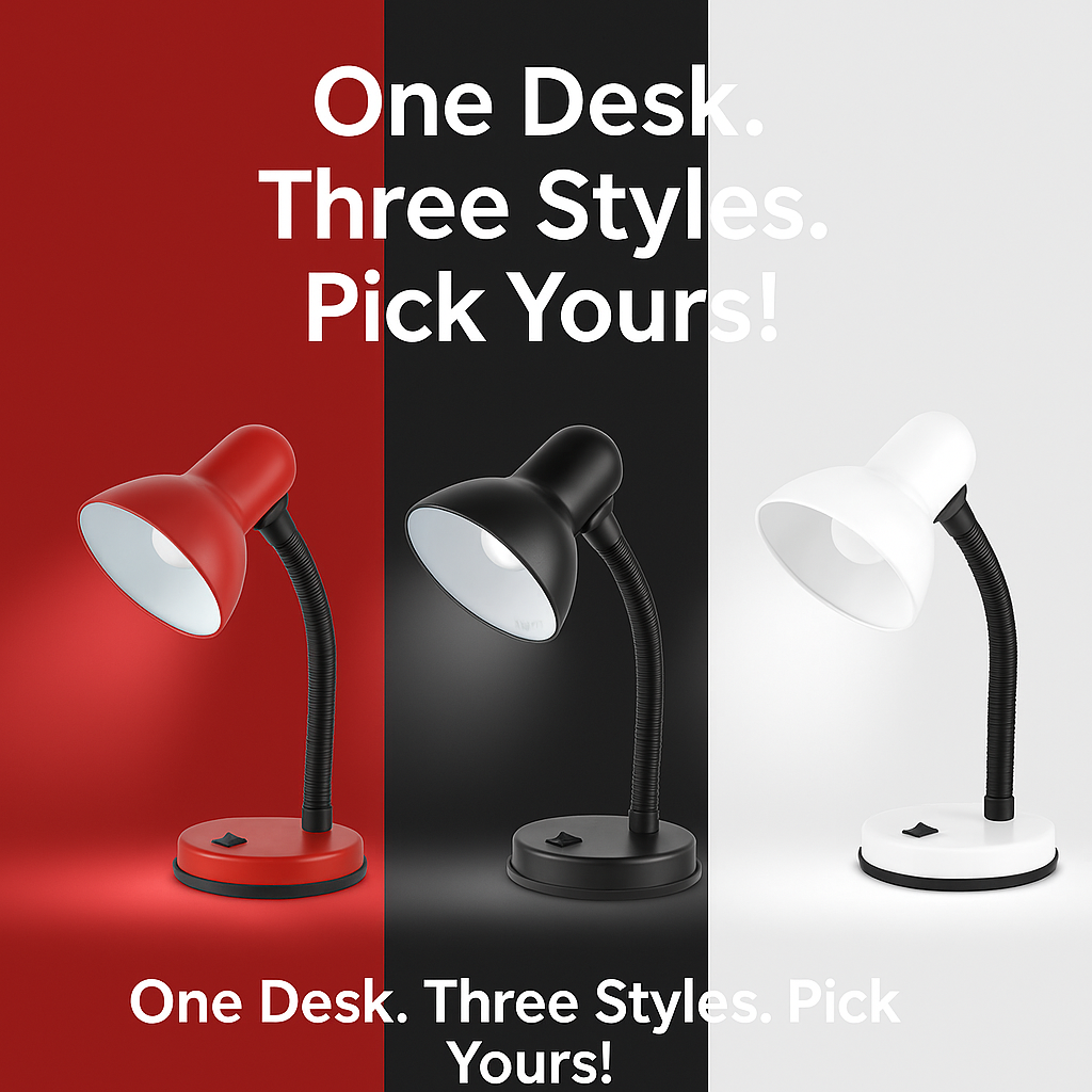 Study Lamp – Adjustable, Eye-Friendly & Energy Efficient