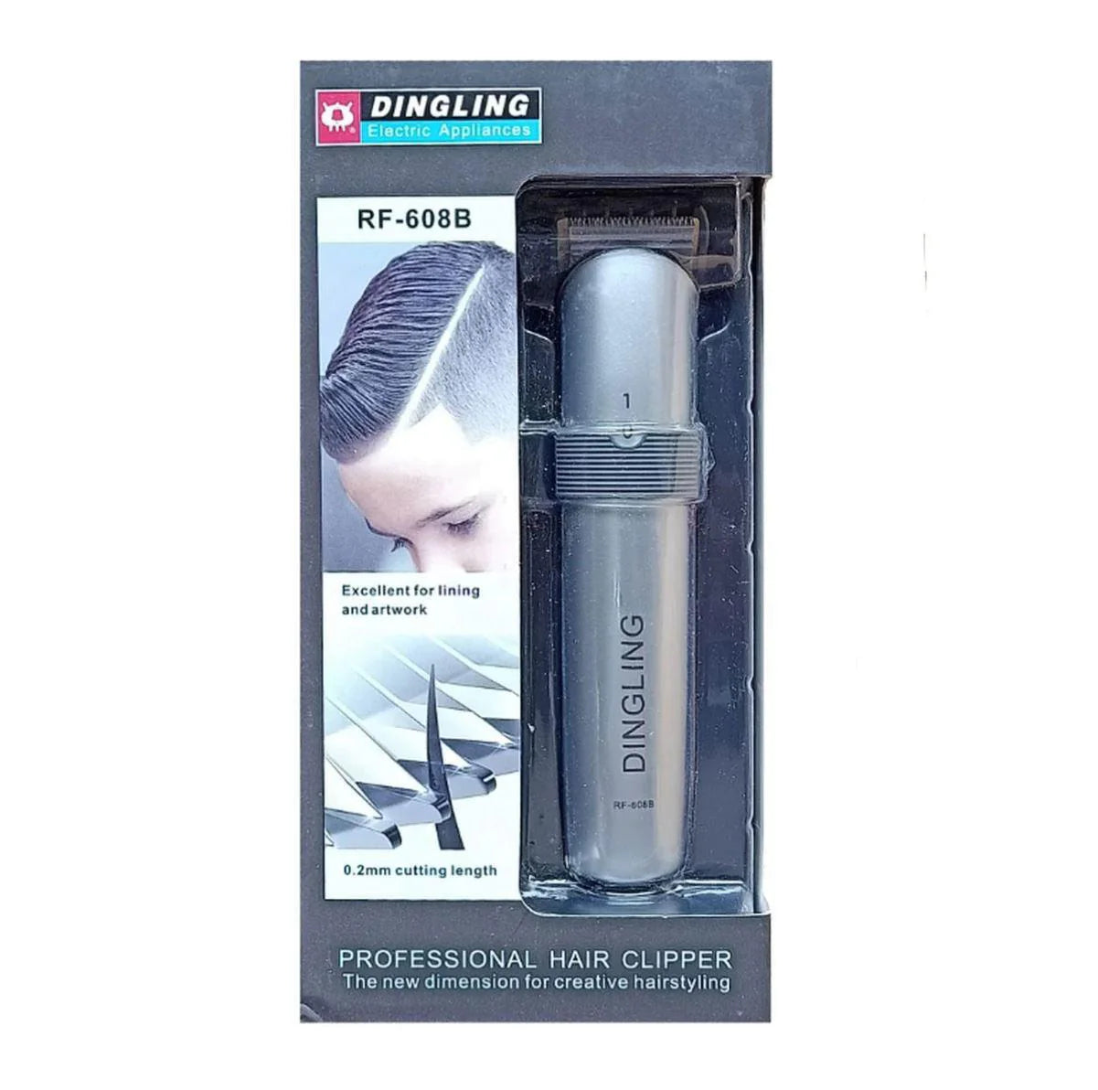 Dingling RF-608 Hair Trimmer – Sharp, Durable & Easy Grooming Solution