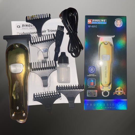 Dingling RF-601C Hair & Beard Trimmer – Rechargeable Shaving Machine for Home & Professional Use